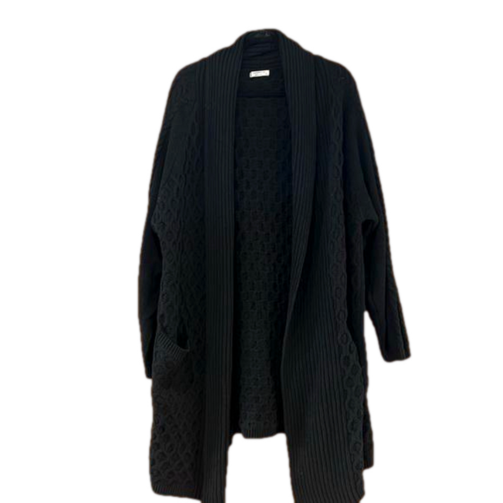 Coofandy Womens Open Front Maxi Knit Cardigan